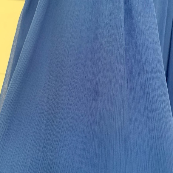 J Crew Silk Chiffon Strapless Bridesmaid Dress - Picture 7 of 9